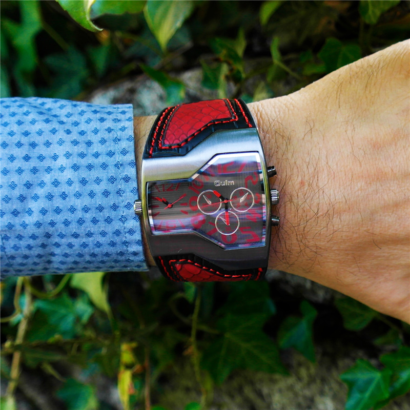 Oulm HP1220 Quartz Watch Male  - Outdoor Sport Brand recension och pris