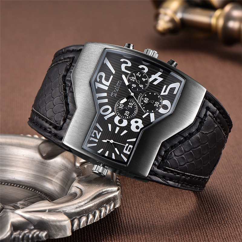 Oulm HP1220 Quartz Watch Male  - Outdoor Sport Brand recension och pris