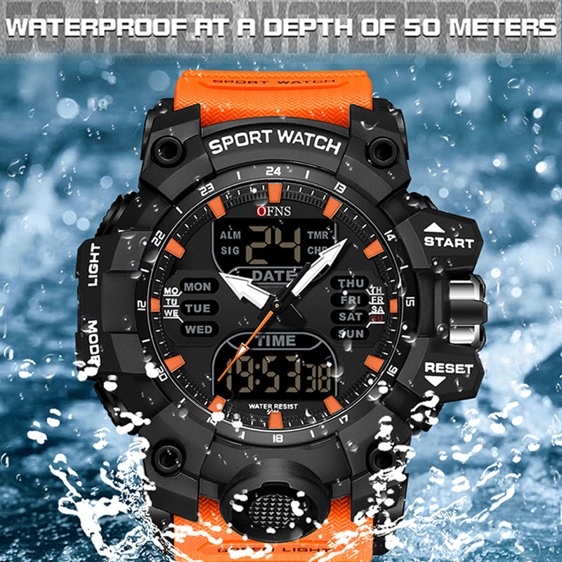 Top Brand Men Quartz Watches G - Outdoor Sport Brand recension och pris
