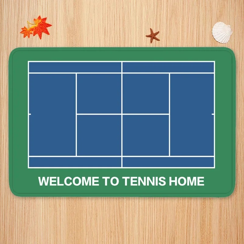 4 Pack Tennis Court Pattern Pr - Outdoor Sport Court Flooring recension och pris
