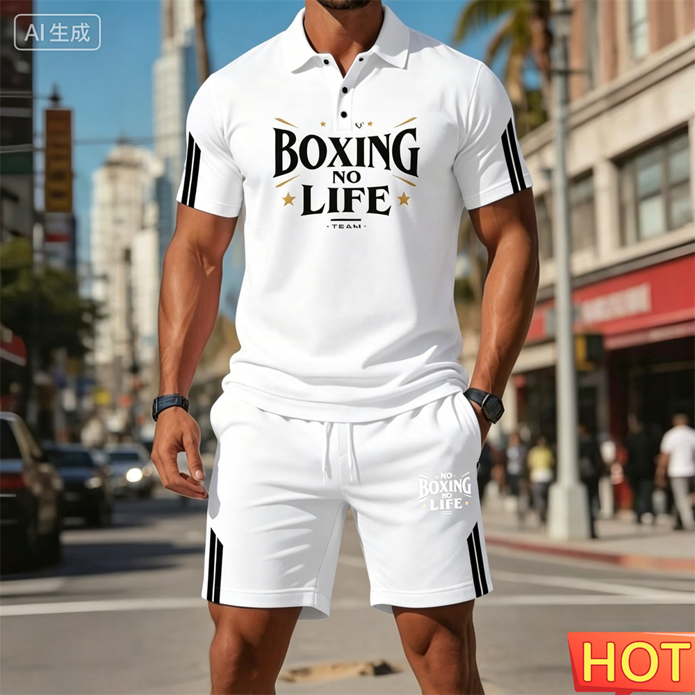 Summer Men's Sports Two-Piece  - Outdoor Sports Leisure recension och pris