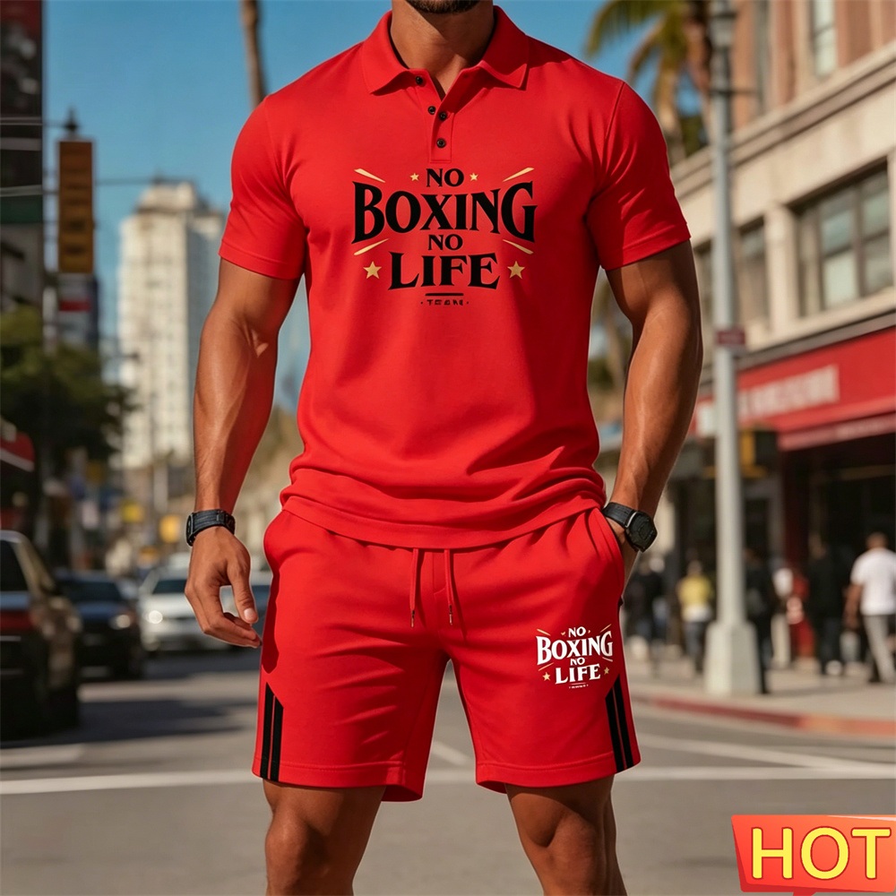 Summer Men's Sports Two-Piece  - Outdoor Sports Leisure recension och pris