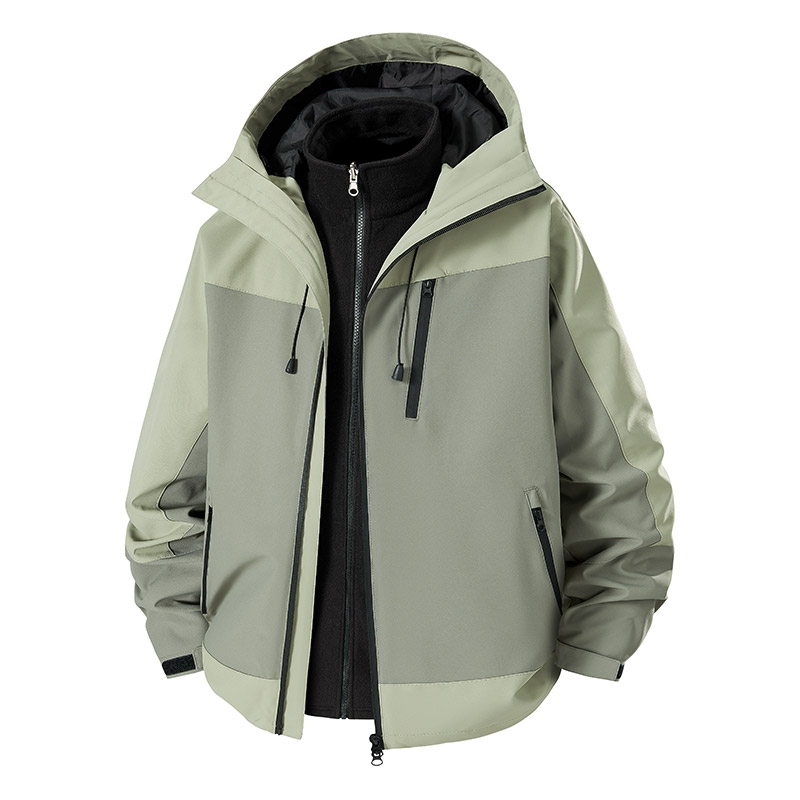 3-in-1 Splicing Mens Hiking Ja - Outdoor Sport Windbreaker recension och pris